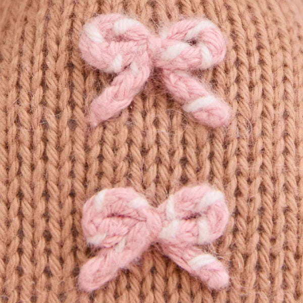 Baby Gingerbread (candy swirl) Hand Knit cuddle+kind Lil Tulips