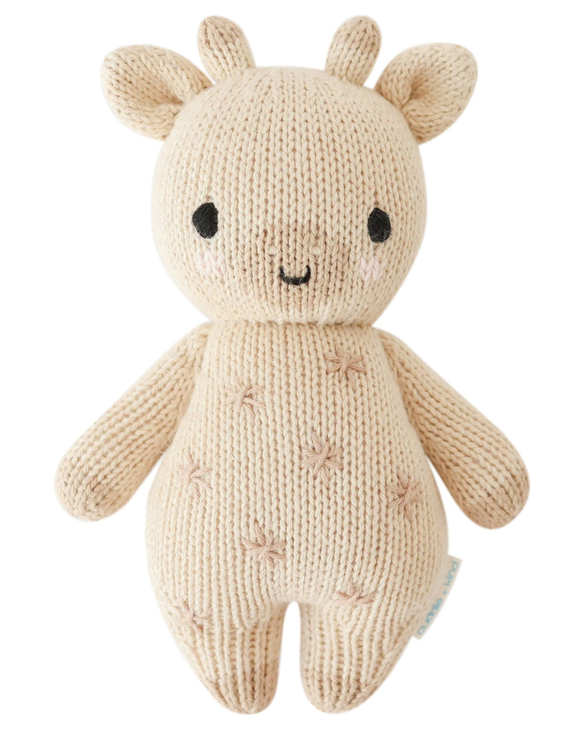 Baby Giraffe Hand Knit Doll cuddle+kind Lil Tulips