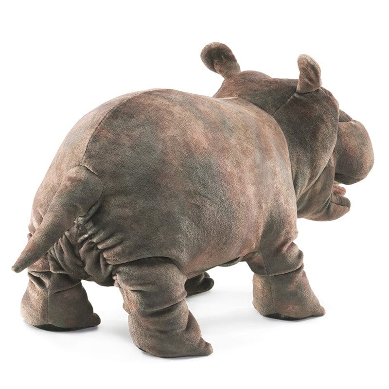Baby Hippo Hand Puppet Folkmanis Puppets Folkmanis Puppets Lil Tulips