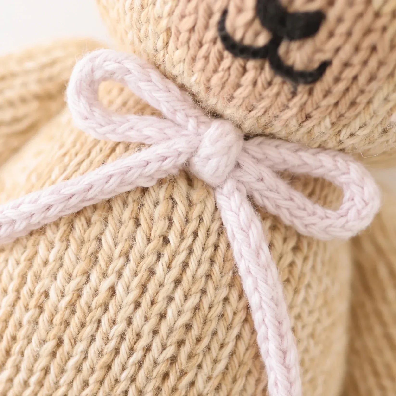 Baby Honey Bear (lavender bow) cuddle+kind Lil Tulips