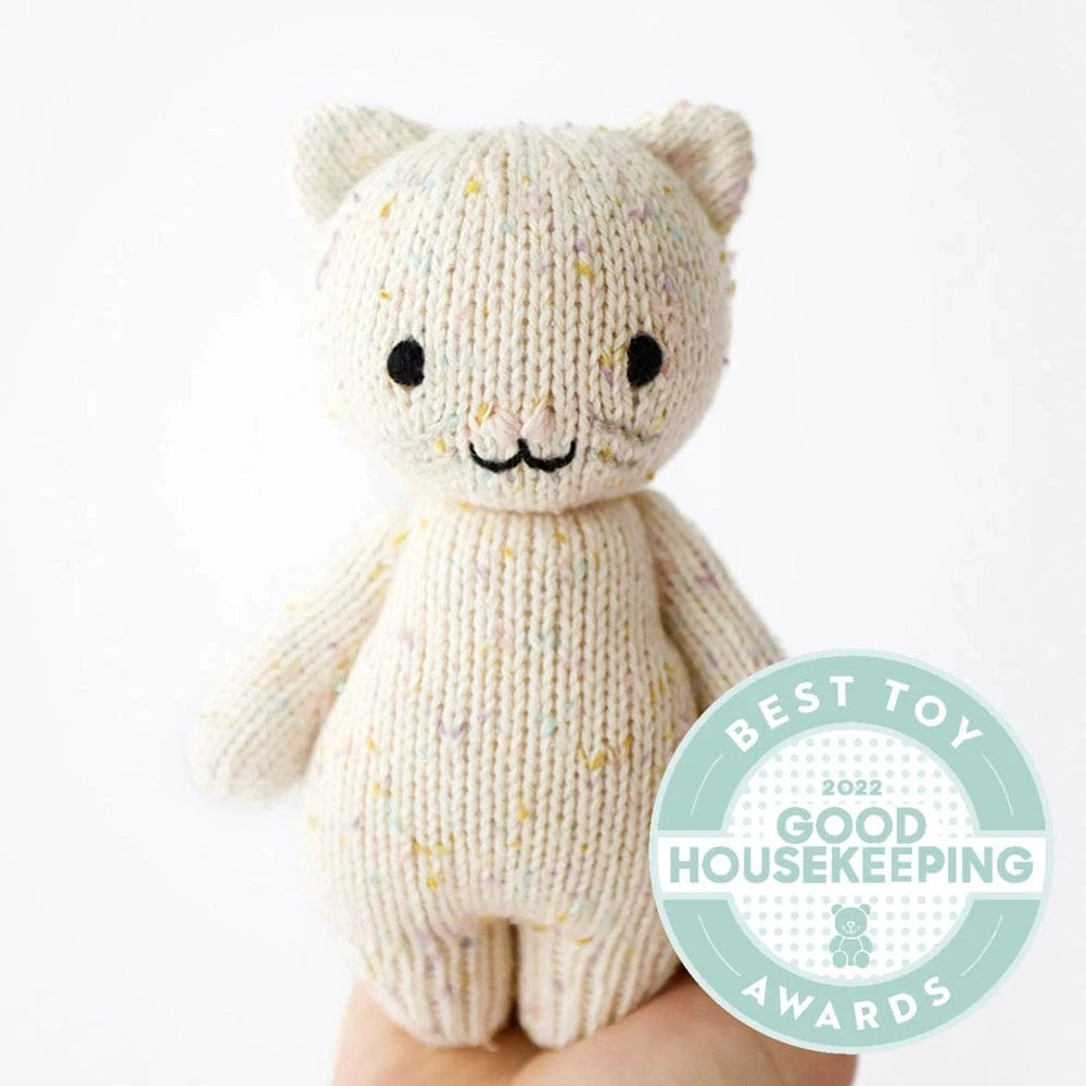 Baby Kitten Hand Knit cuddle+kind Lil Tulips