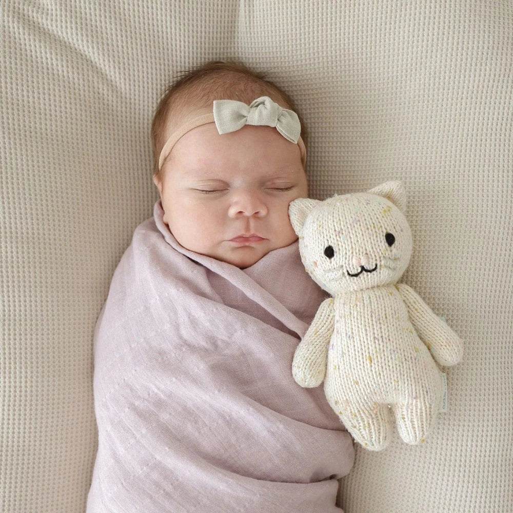 Baby Kitten Hand Knit cuddle+kind Lil Tulips