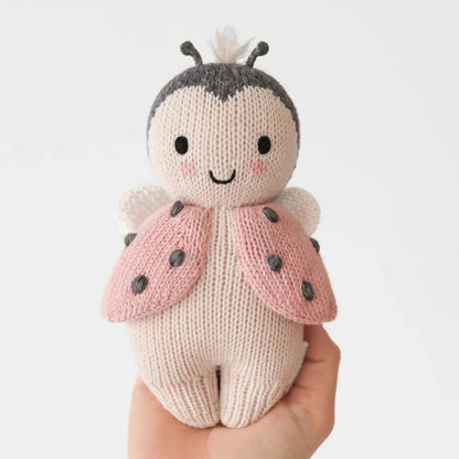 Baby Ladybug Hand Knit cuddle+kind Lil Tulips