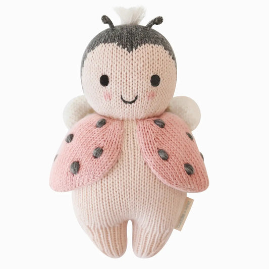Baby Ladybug Hand Knit cuddle+kind Lil Tulips