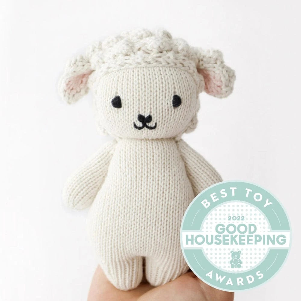 Baby Lamb Hand Knit cuddle+kind Lil Tulips