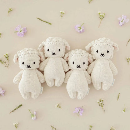 Baby Lamb Hand Knit cuddle+kind Lil Tulips