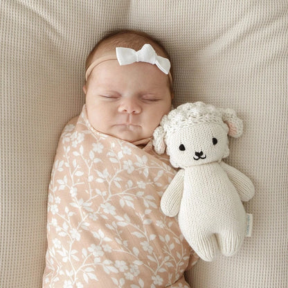 Baby Lamb Hand Knit cuddle+kind Lil Tulips
