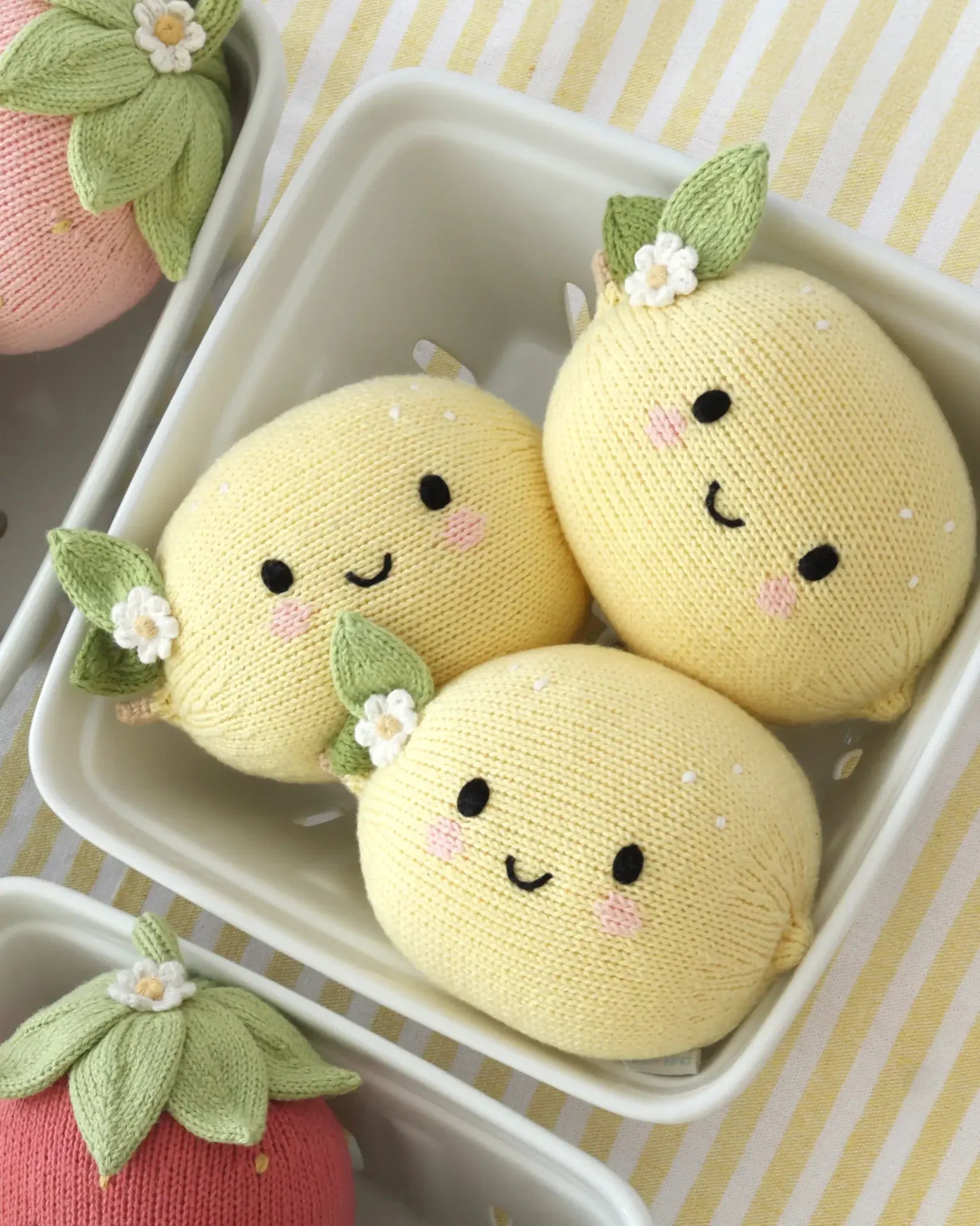 Baby Lemon Hand Knit cuddle+kind Lil Tulips