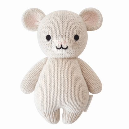Baby Mouse Hand Knit cuddle+kind Lil Tulips