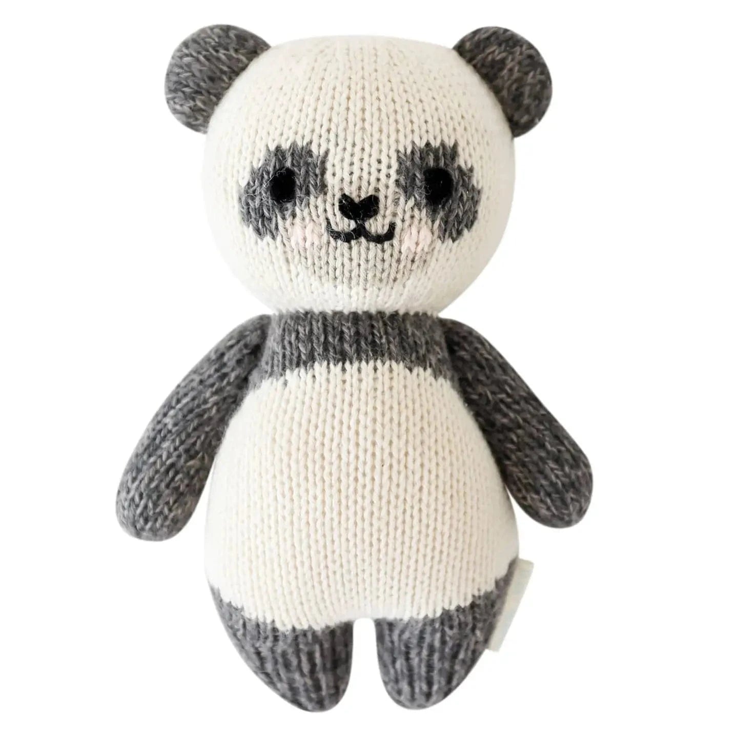 Baby Panda Hand Knit Doll - 7" cuddle+kind Lil Tulips