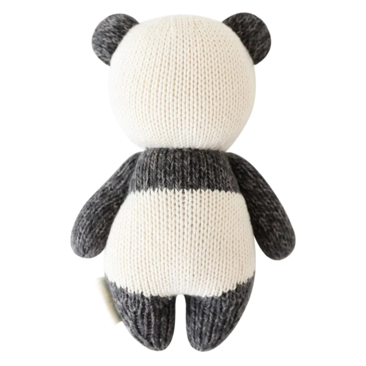 Baby Panda Hand Knit Doll - 7" cuddle+kind Lil Tulips
