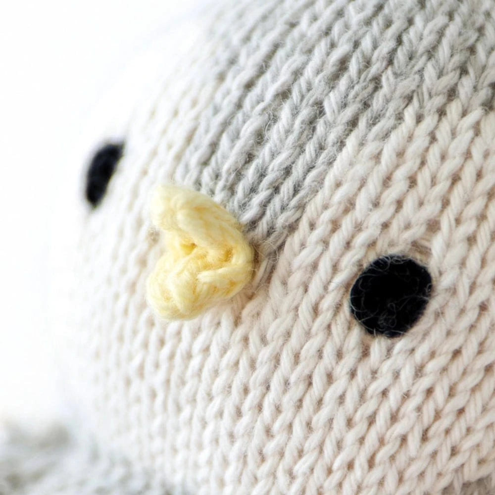 Baby Penguin Hand Knit Doll - 7" cuddle+kind Lil Tulips