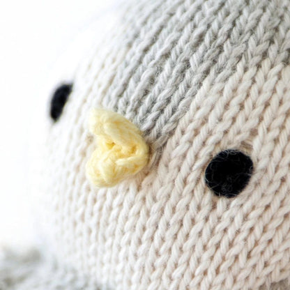 Baby Penguin Hand Knit Doll - 7" cuddle+kind Lil Tulips