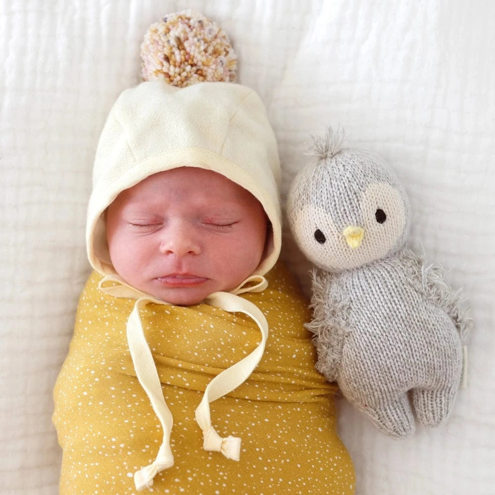 Baby Penguin Hand Knit Doll - 7" cuddle+kind Lil Tulips