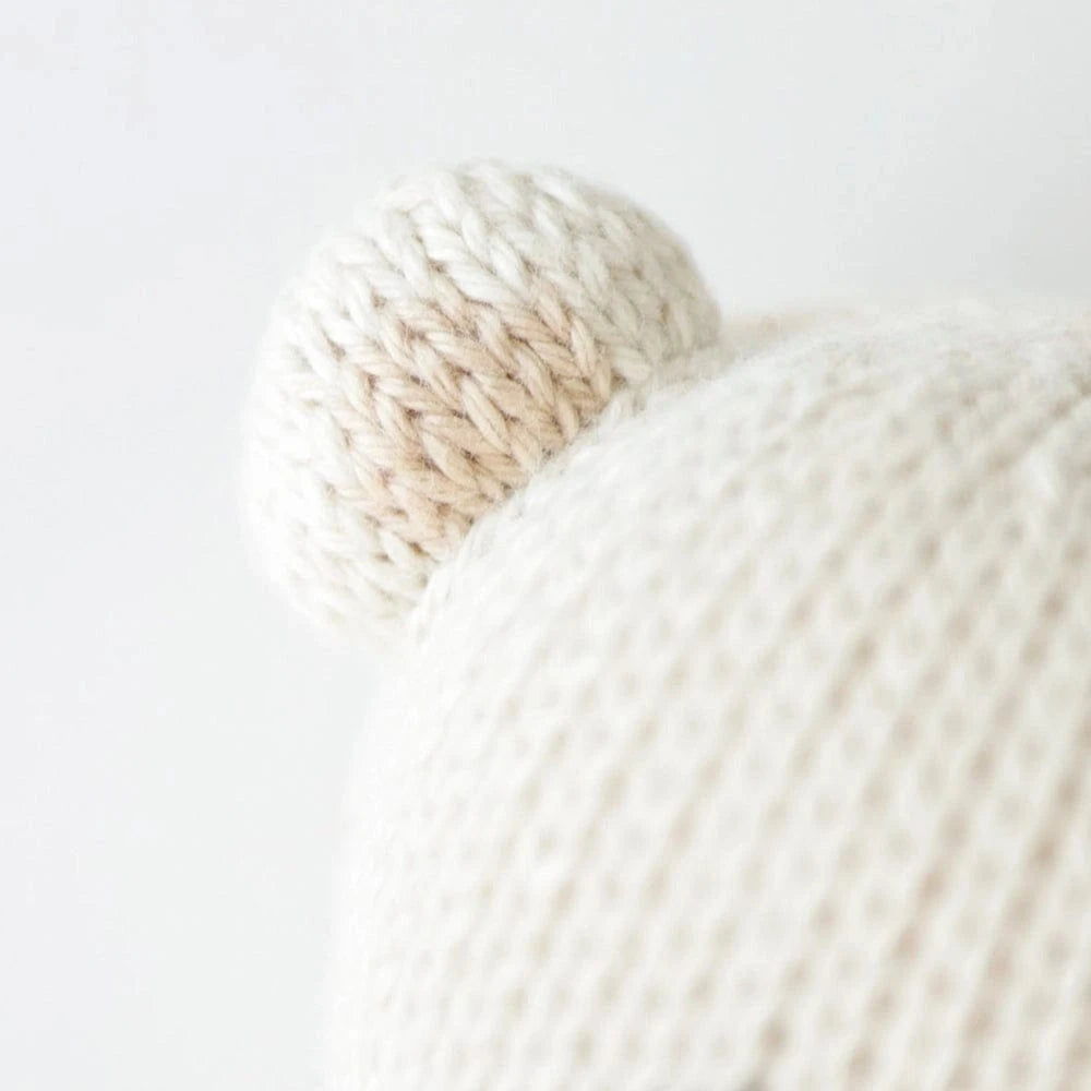 Baby Polar Bear Hand Knit cuddle+kind Lil Tulips