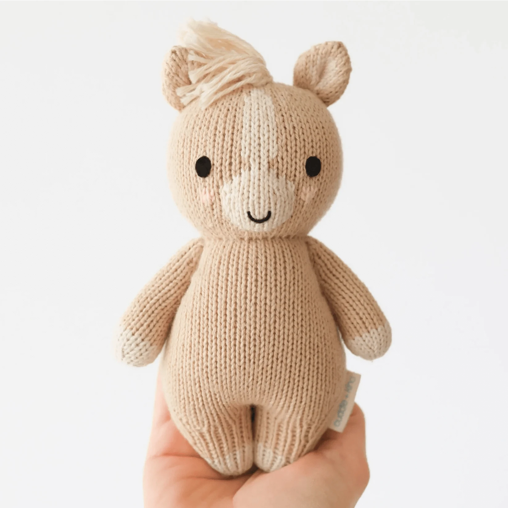 Baby Pony Hand Knit cuddle+kind Lil Tulips