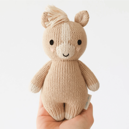 Baby Pony Hand Knit cuddle+kind Lil Tulips