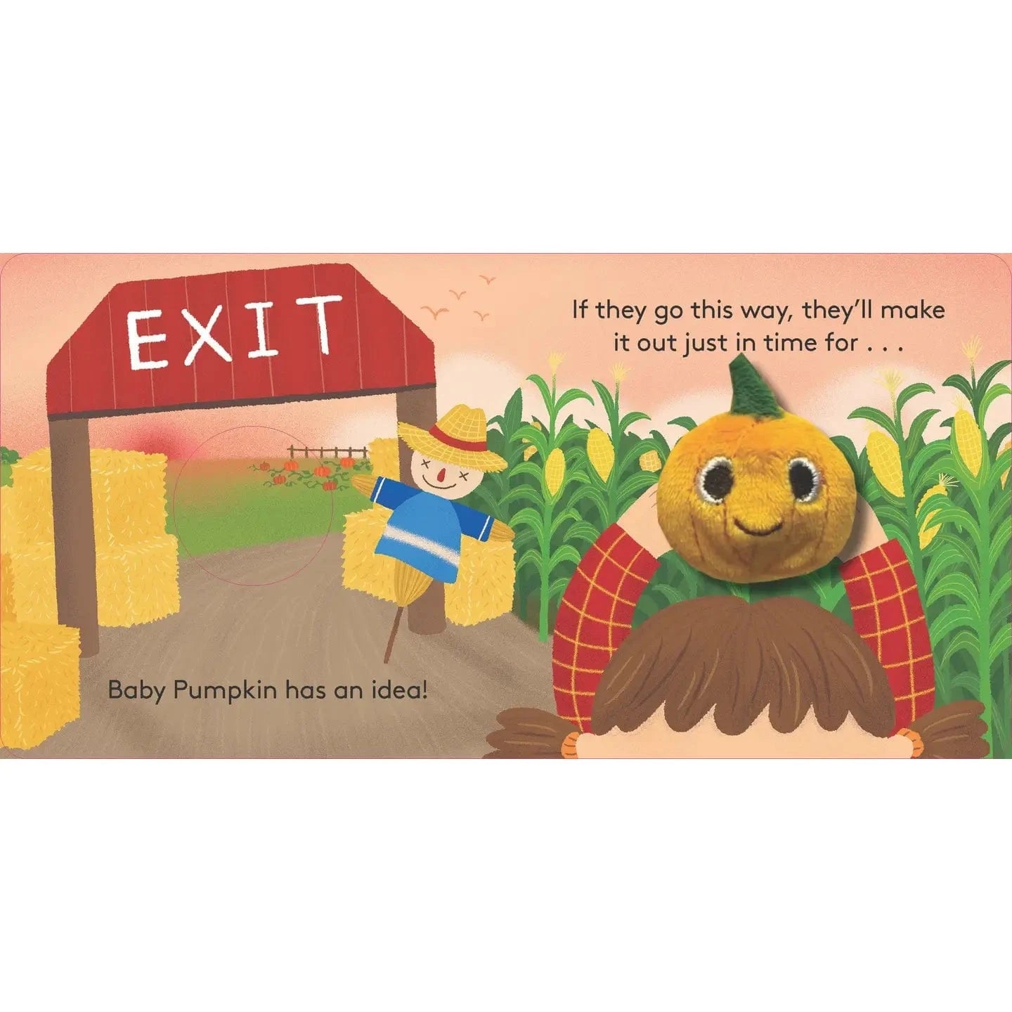 Baby Pumpkin: Finger Puppet Book Chronicle Books Lil Tulips