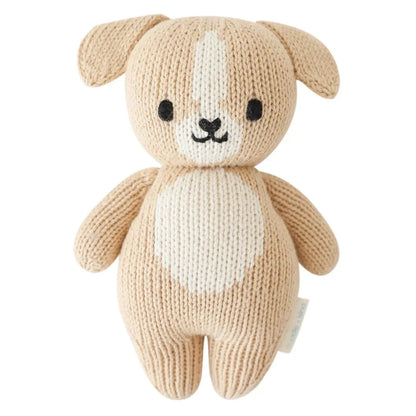 Baby Puppy Hand Knit Doll cuddle+kind Lil Tulips