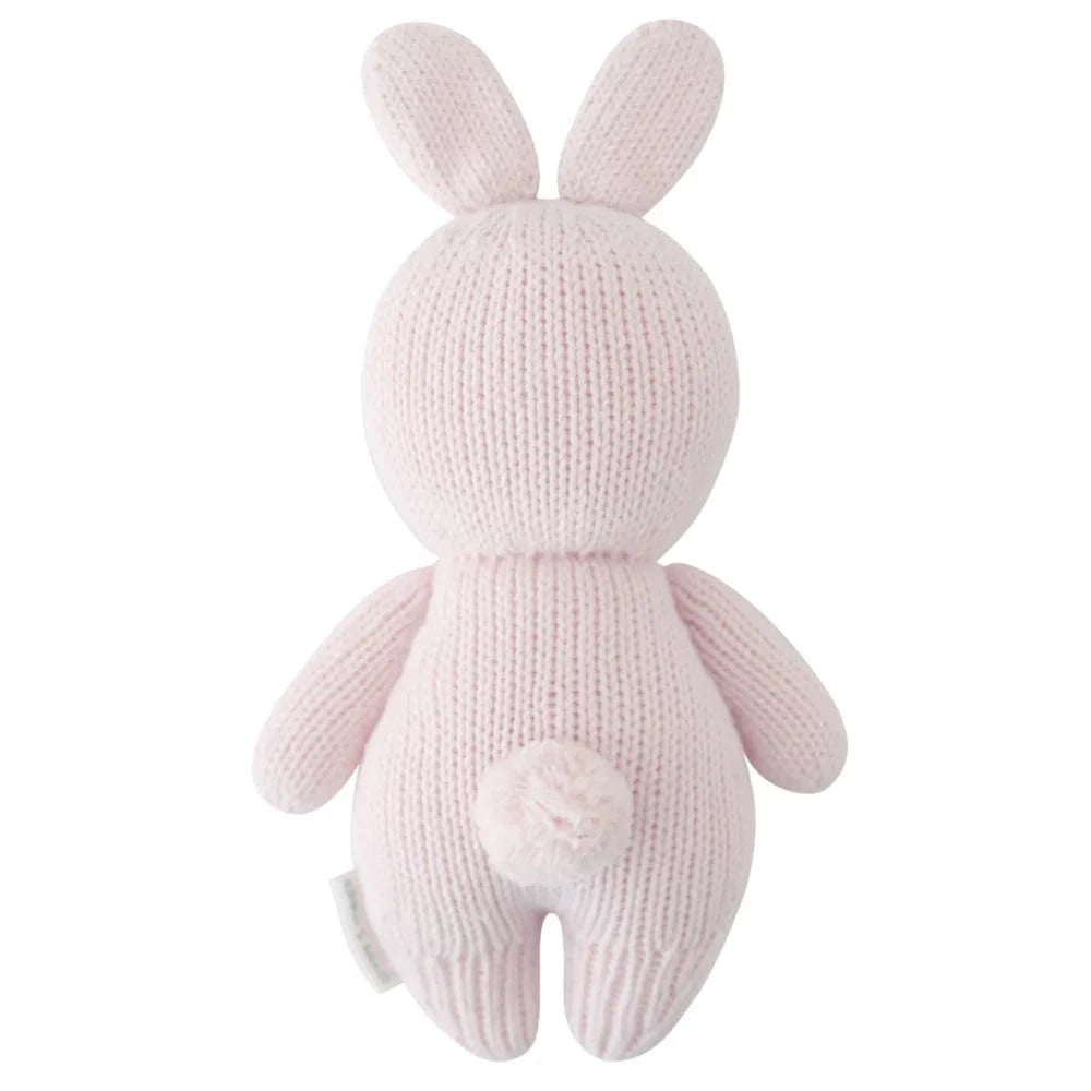 Baby Rabbit Lavender Hand Knit cuddle+kind Lil Tulips