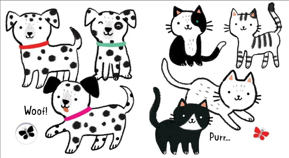 Baby's Black and White Books - Animals Harper Collins Childrens Lil Tulips