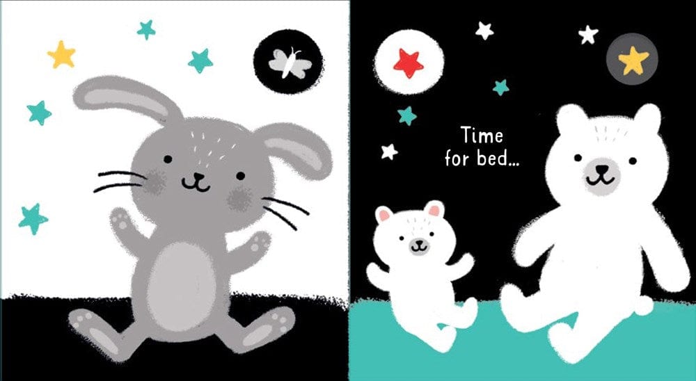 Baby's Black and White Books - Bedtime Harper Collins Childrens Lil Tulips