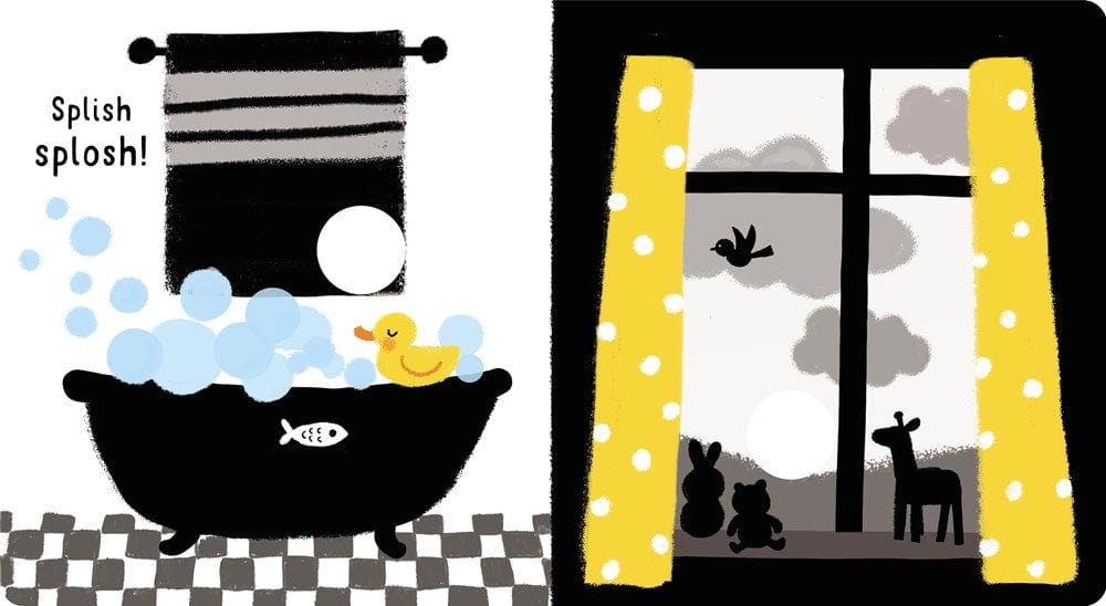 Baby's Black and White Books - Bedtime Harper Collins Childrens Lil Tulips