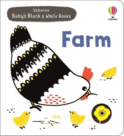 Baby's Black and White Books - Farm Harper Collins Childrens Lil Tulips