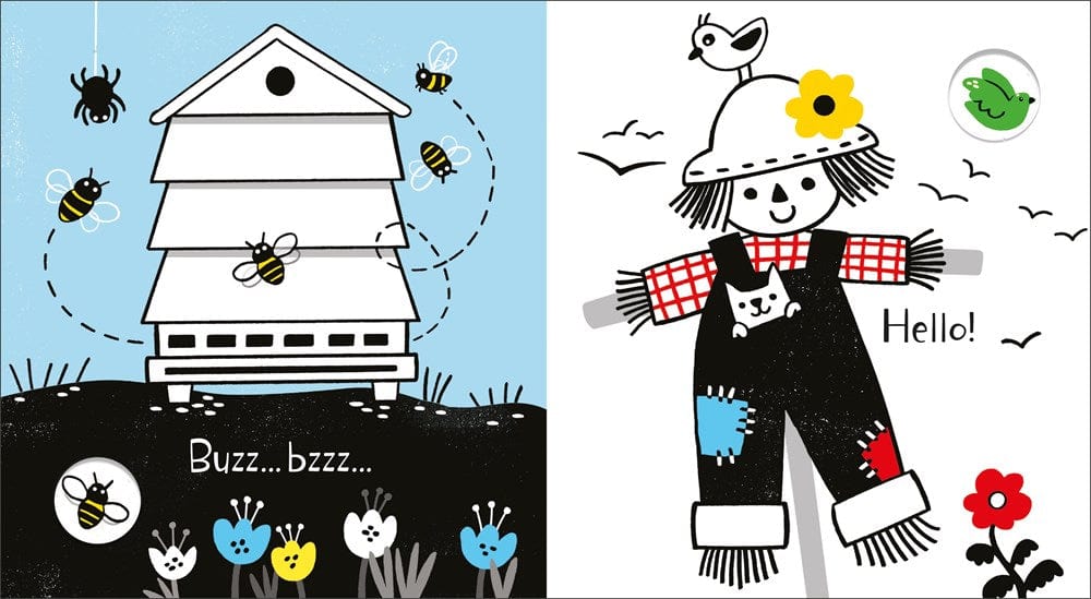 Baby's Black and White Books - Farm Harper Collins Childrens Lil Tulips