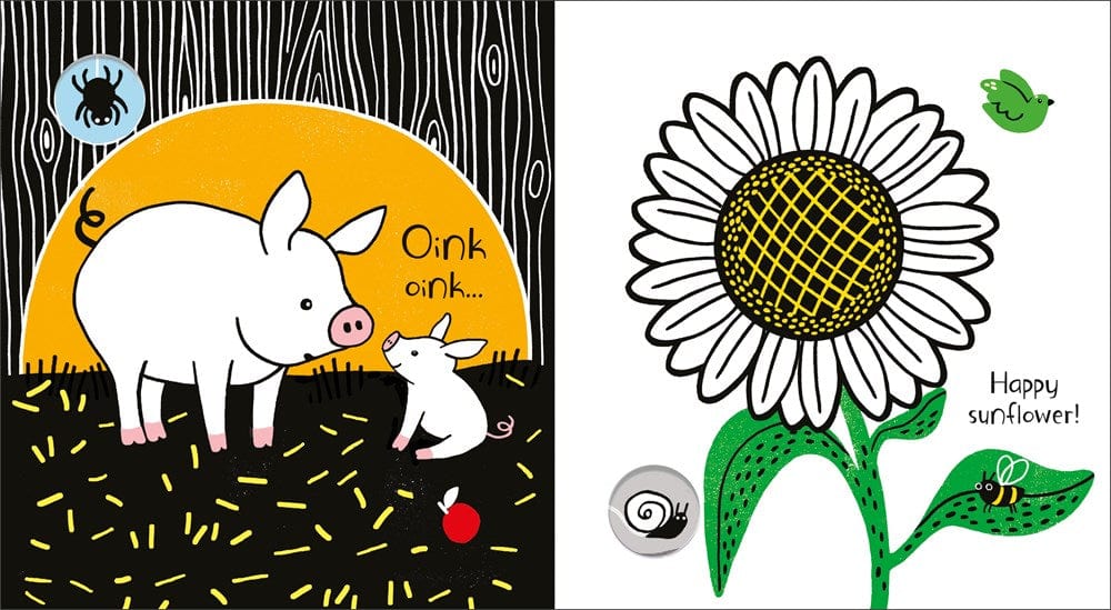 Baby's Black and White Books - Farm Harper Collins Childrens Lil Tulips