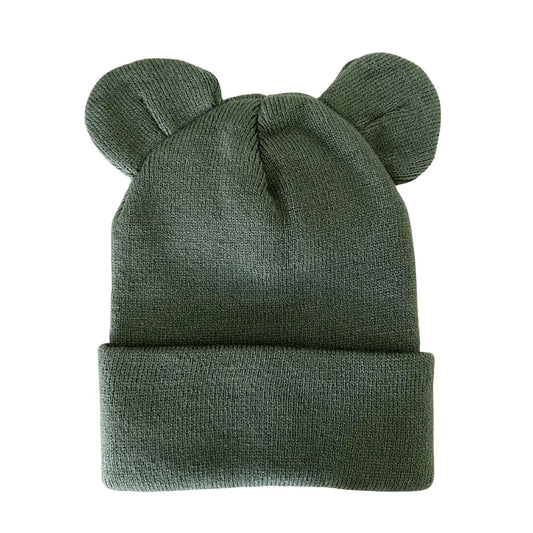 Baby's First Hat - Fern Bear SpearmintLOVE Lil Tulips