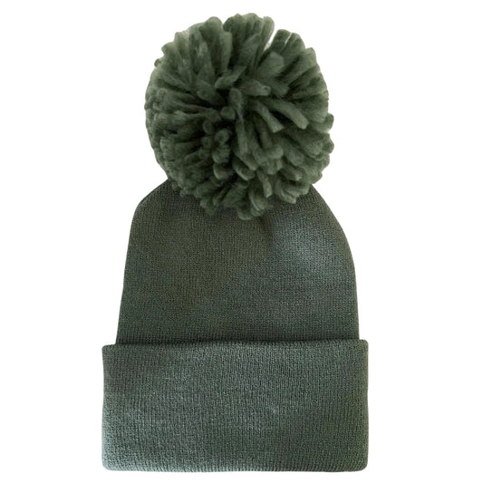 Baby's First Hat - Fern Pom SpearmintLOVE Lil Tulips