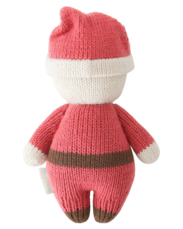 Baby Santa (Jolly Red) Hand Knit cuddle+kind Lil Tulips
