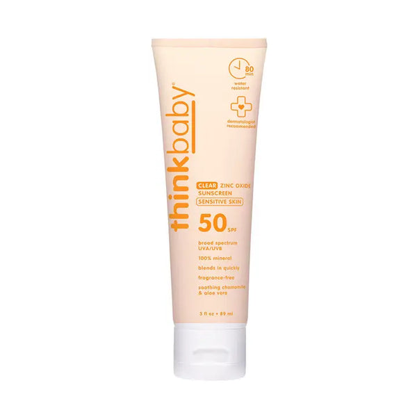Baby Sensitive Skin Zinc Sunscreen - SPF 50 Think Baby Lil Tulips