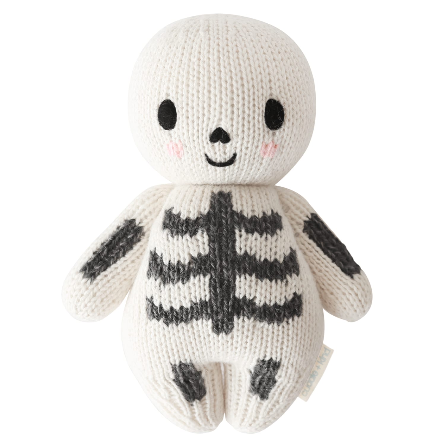 Baby Skeleton (charcoal) Hand Knit cuddle+kind Lil Tulips