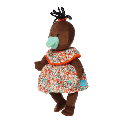 Baby Stella Brown with Black Wavy Tuft Manhattan Toy Company Lil Tulips
