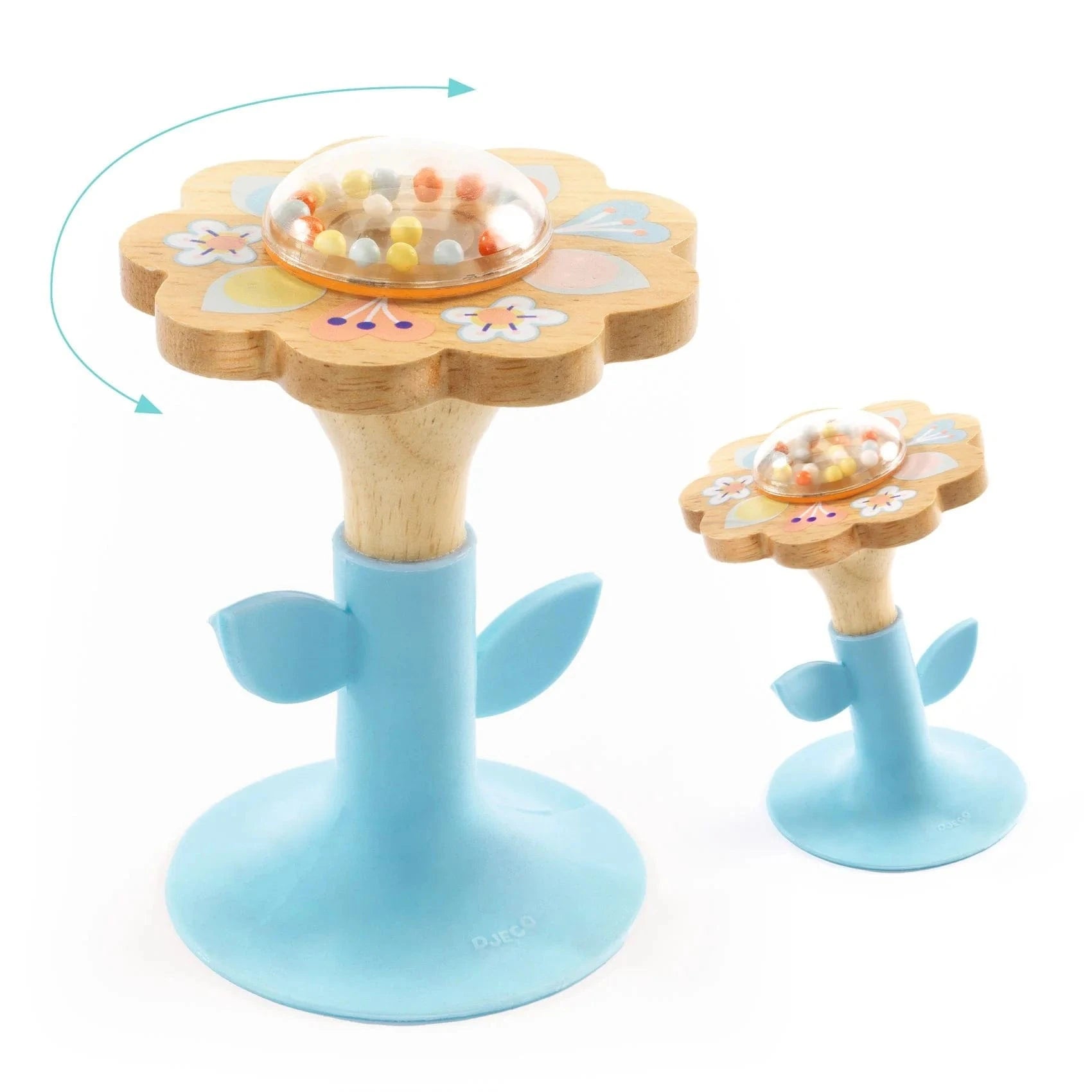 BabySwipi Infant Rattle Djeco Lil Tulips