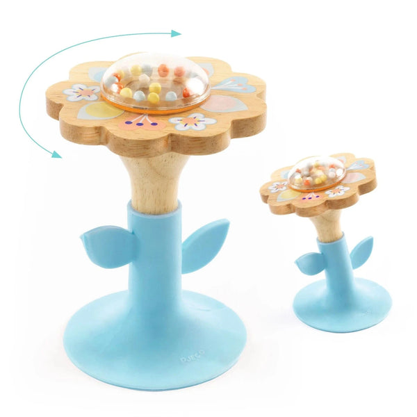 BabySwipi Infant Rattle Djeco Lil Tulips