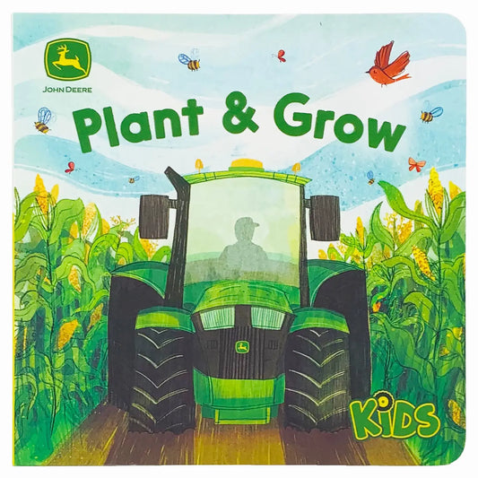 John Deere Kids Plant & Grow Farm Lift A Flap Board Book