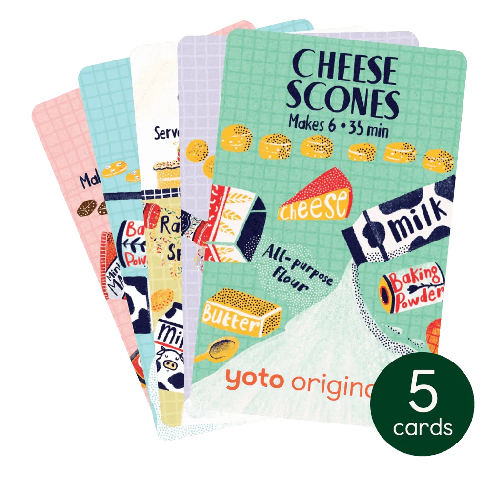 Baking with Yoto - 5 Audiobook Cards Yoto Lil Tulips