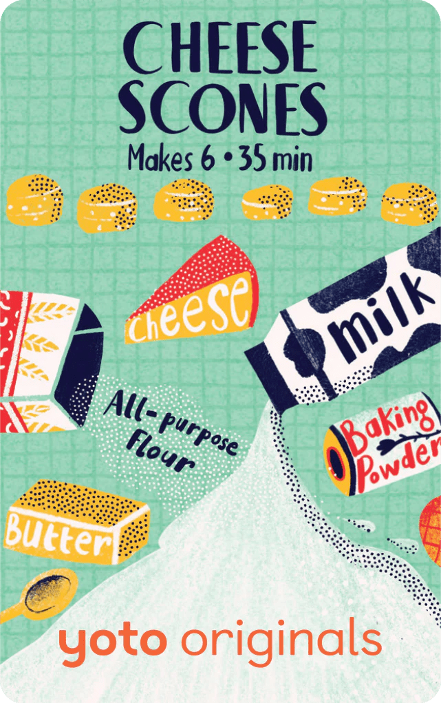 Baking with Yoto - 5 Audiobook Cards Yoto Lil Tulips
