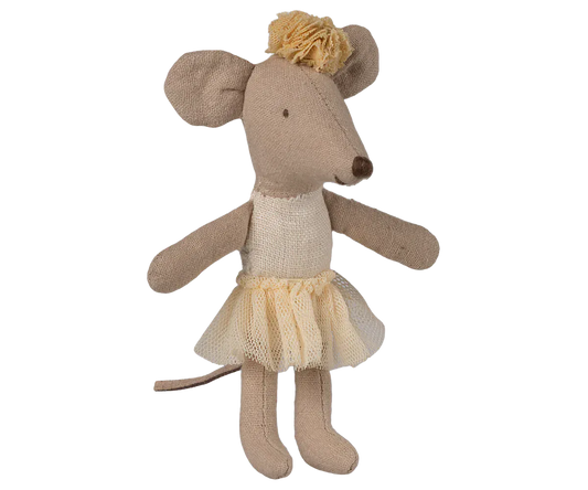 Ballerina mouse, Little sister - Off white Maileg Lil Tulips