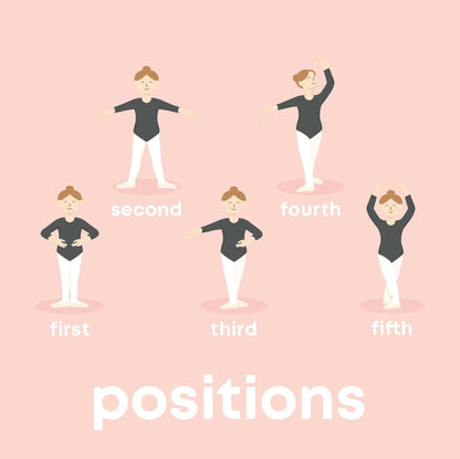 Ballet Baby Board Book Left Hand Book House Lil Tulips