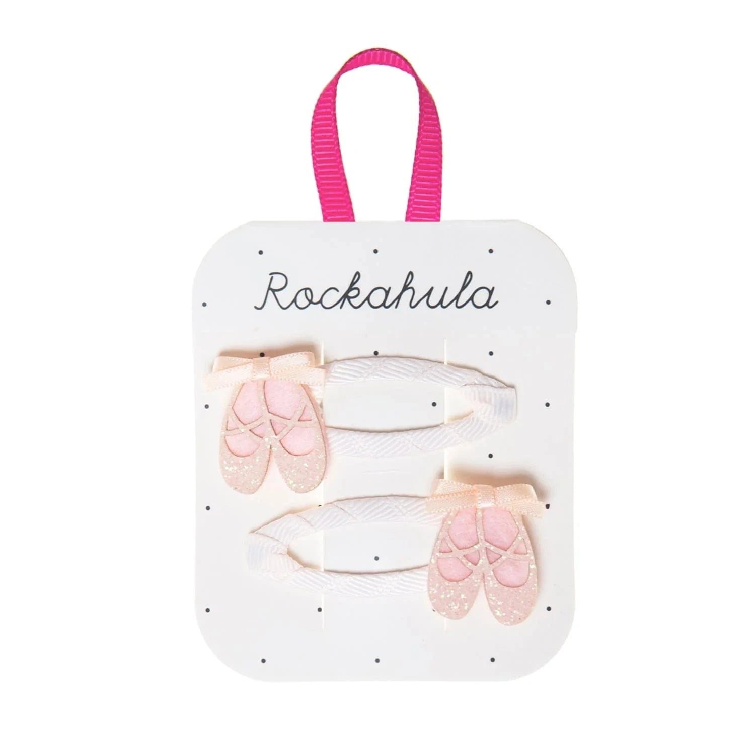 Ballet Shoes Hair Clips Rockahula Kids buble Lil Tulips