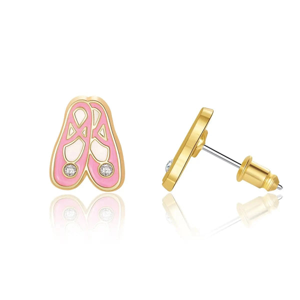 Ballet Slippers Cutie Stud Earrings Girl Nation Bracelets Lil Tulips