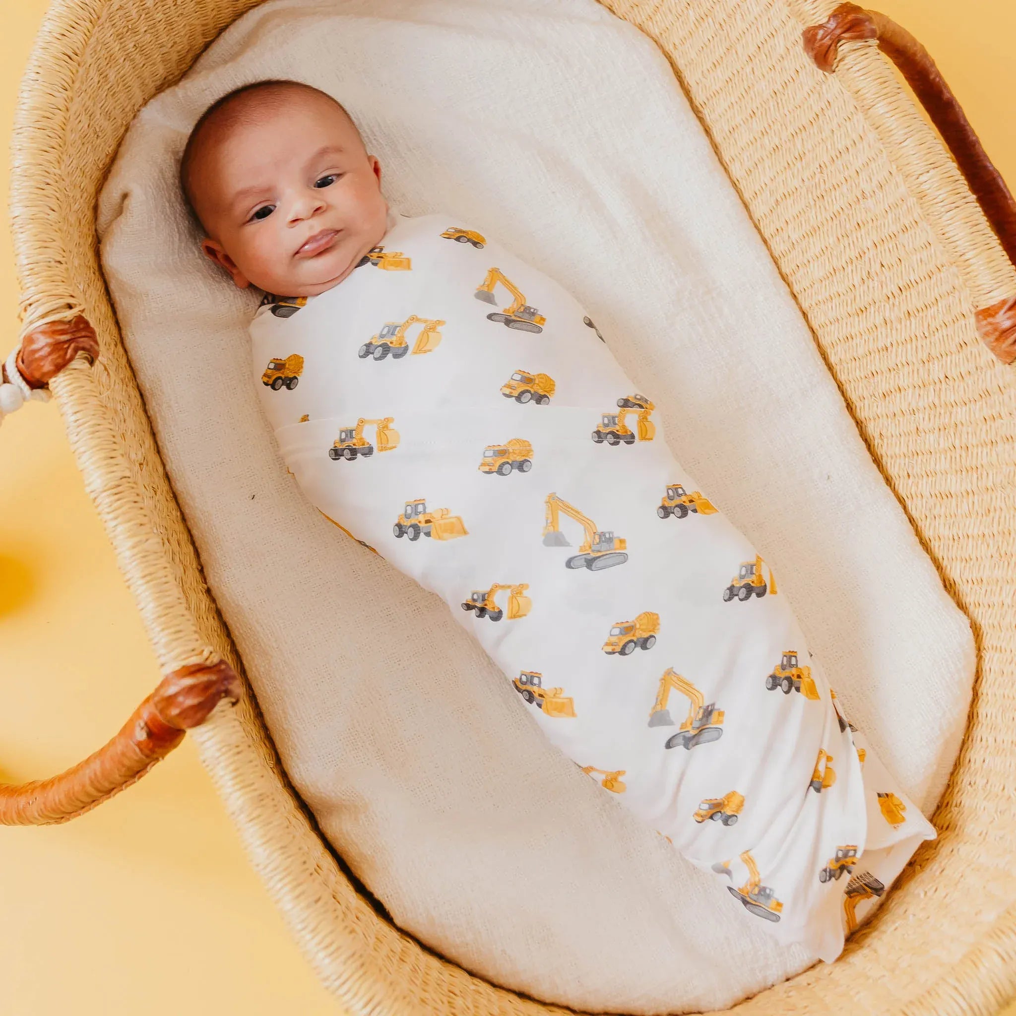 Bamboo Swaddle - Dozer Copper Pearl Lil Tulips