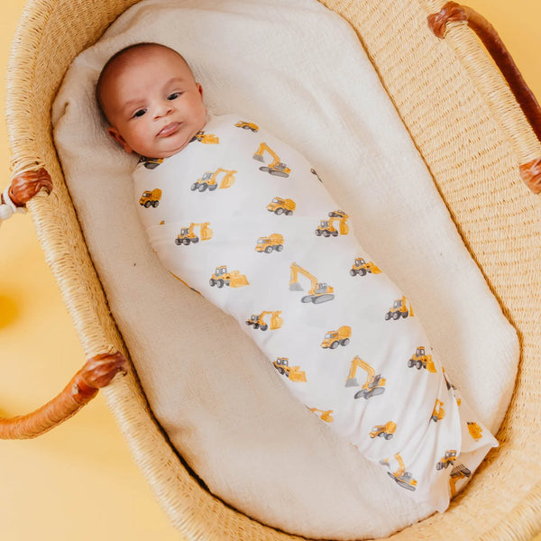 Bamboo Swaddle - Dozer Copper Pearl Lil Tulips