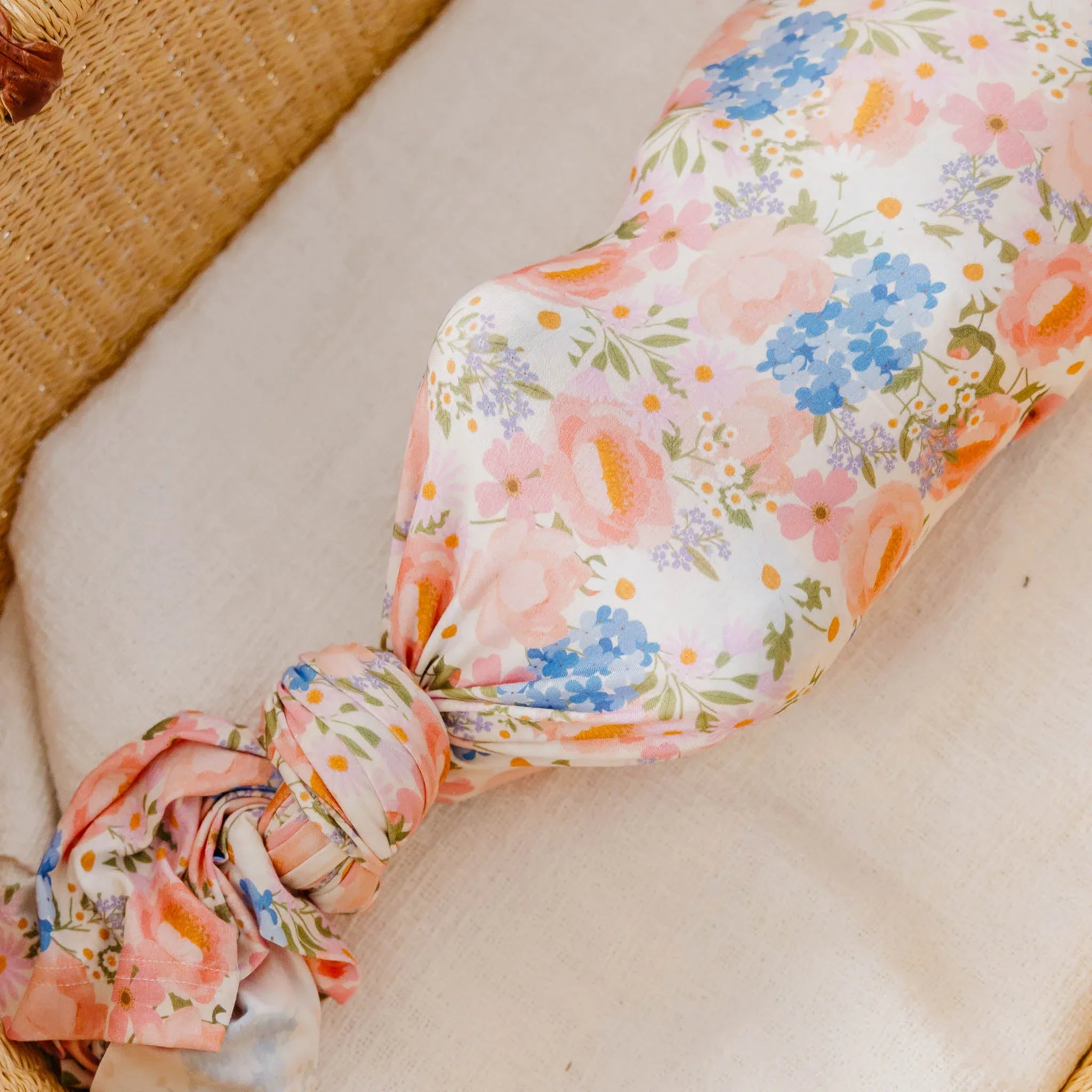 Bamboo Swaddle - Penelope Copper Pearl Lil Tulips
