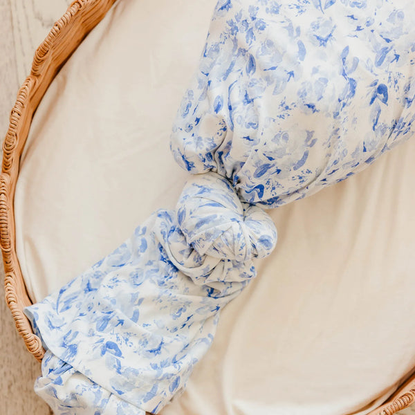 Bamboo Swaddle - Priscilla Copper Pearl Lil Tulips