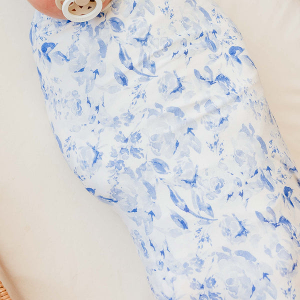Bamboo Swaddle - Priscilla Copper Pearl Lil Tulips